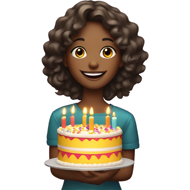 cool birthdaygirl emoji