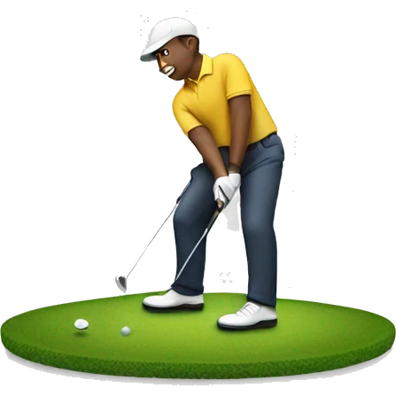 Golfer emoji