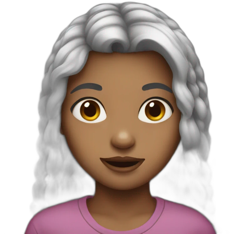 ugly girl emoji