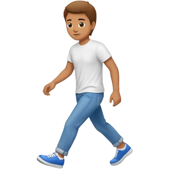 Somebody moonwalking emoji