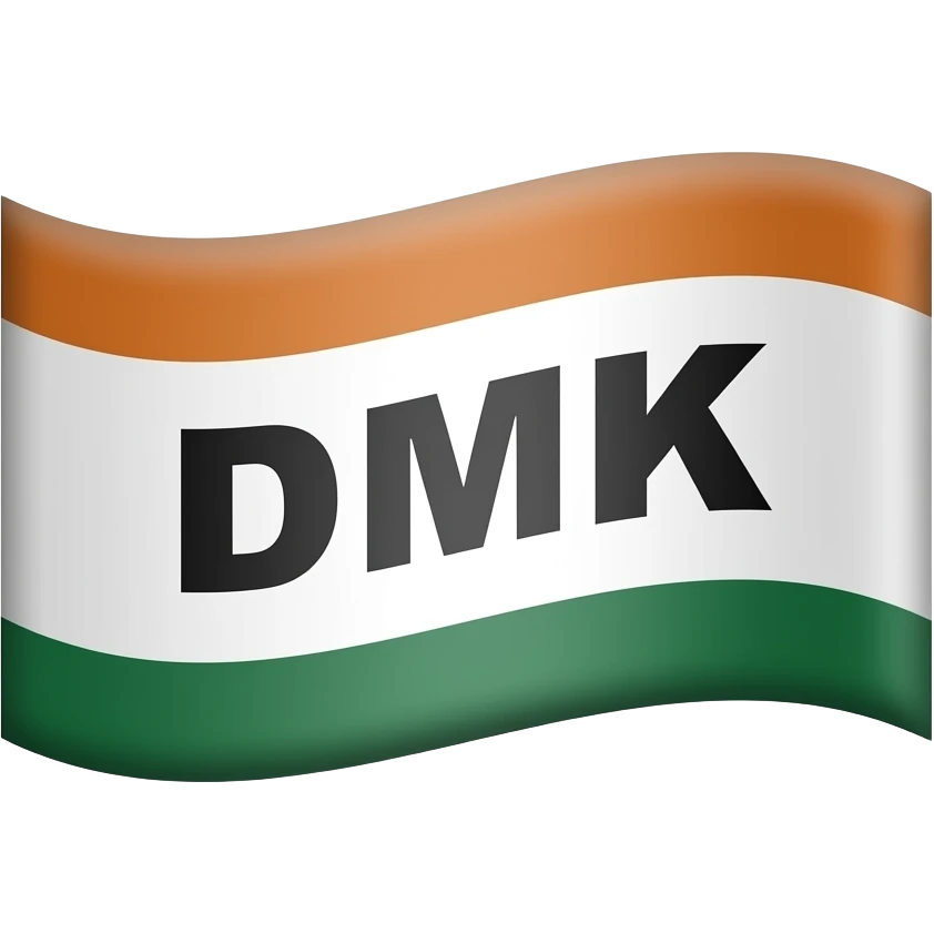 Create a emoji of DMK party flad emoji