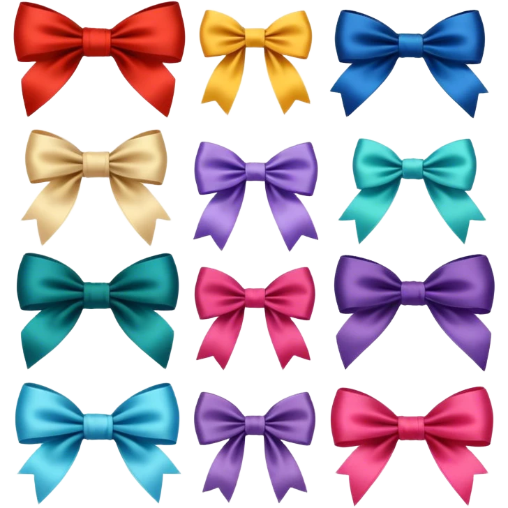 Bows emoji