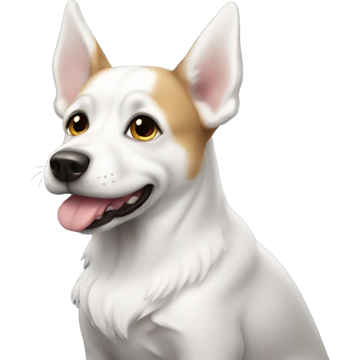 Angel dog emoji
