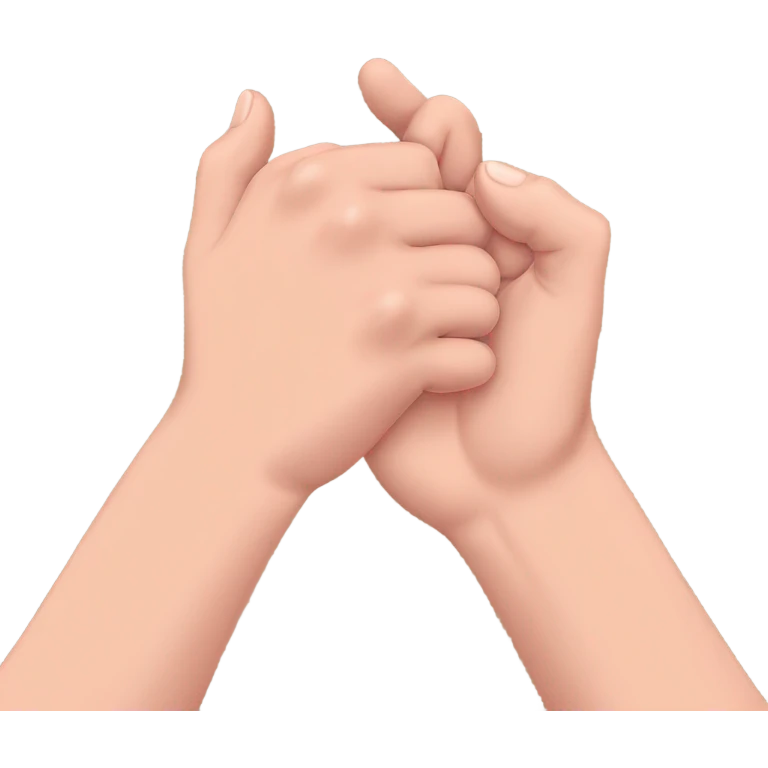 Pinky promise emoji