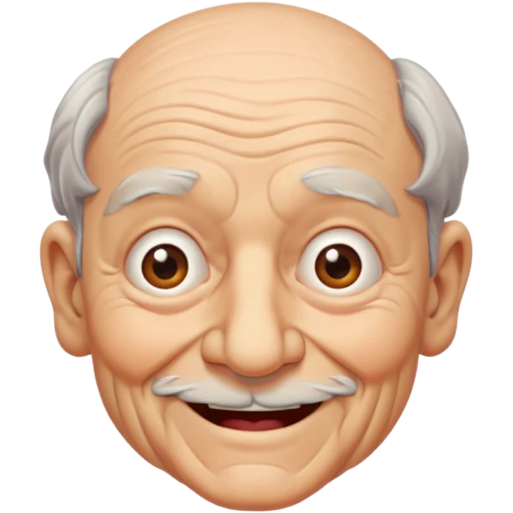 Make a naughty grandpa emoji