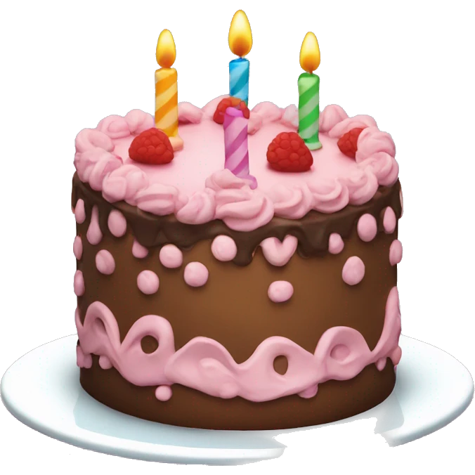 birthday cake emoji
