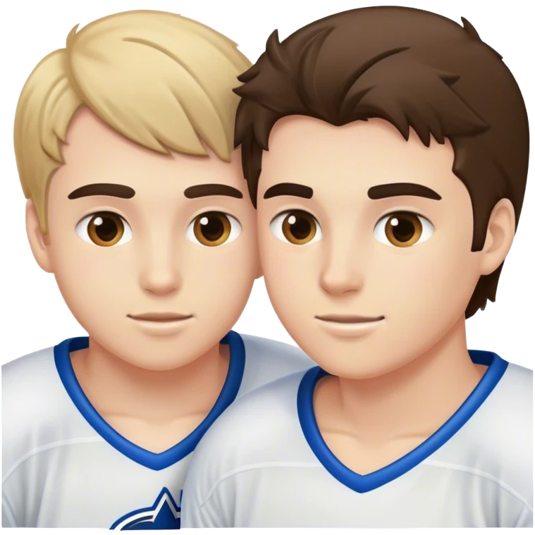 hockey boys in love emoji