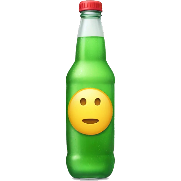 soda bottle emoji