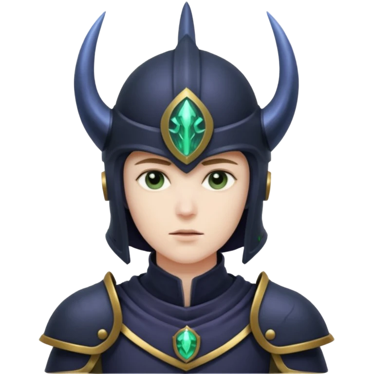 mystic knight with helmet eldricth powers emoji