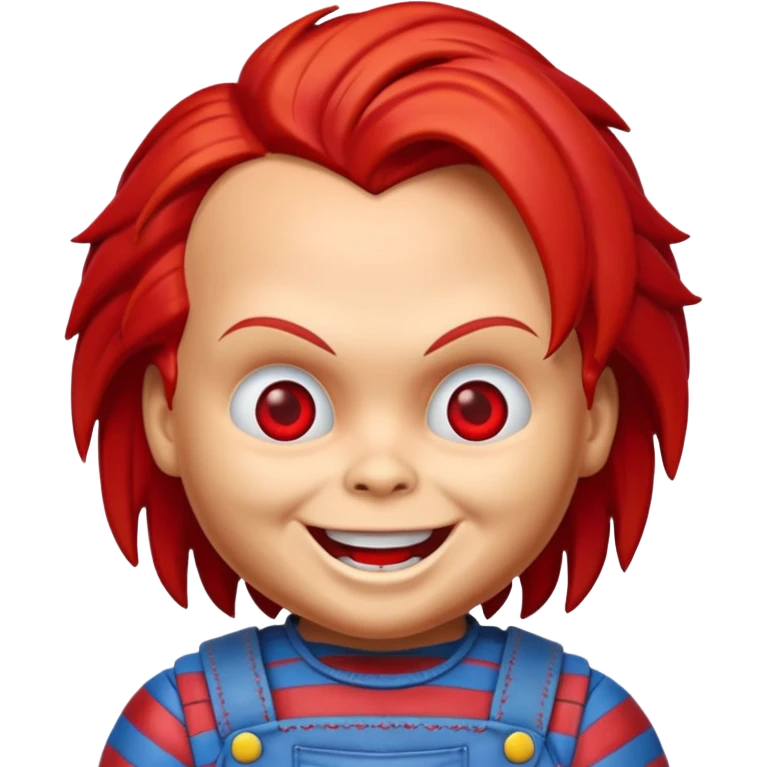 Un emojin de chuky emoji