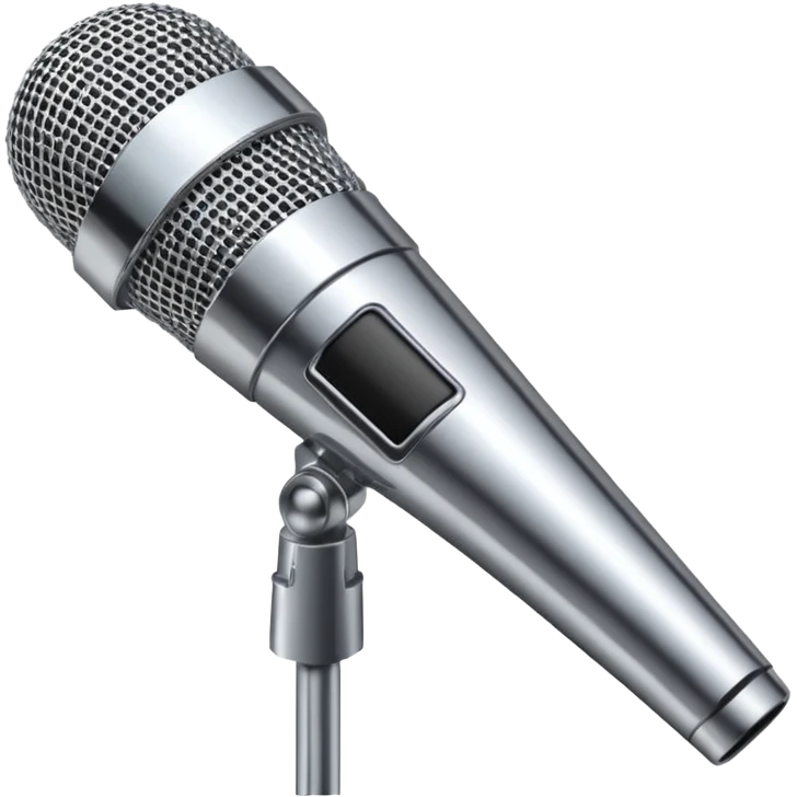 microphone for group karaoke  emoji