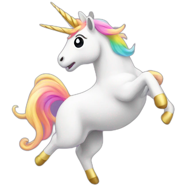 unicorn dancing emoji