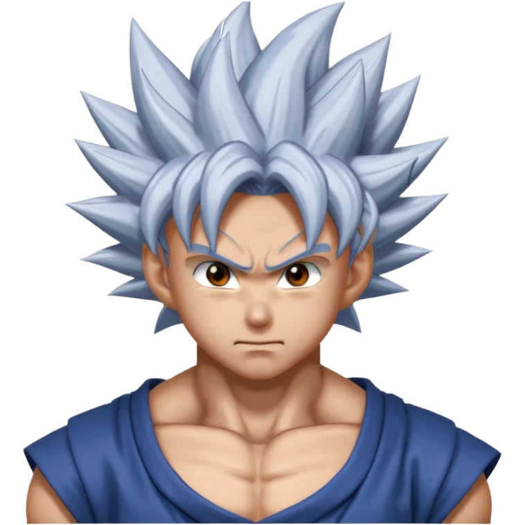 ايموجي غوكو بالغربزة فائقة يجب أن يكون شعره نفسه من في انمي emoji