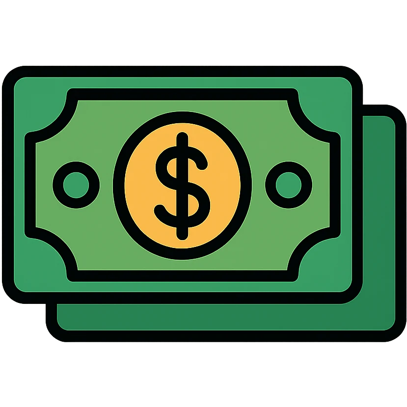 Money symbol, currency, cash, dinheiro emoji