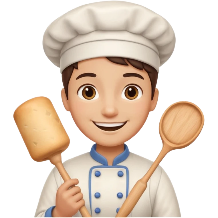 baker with rolling pin emoji