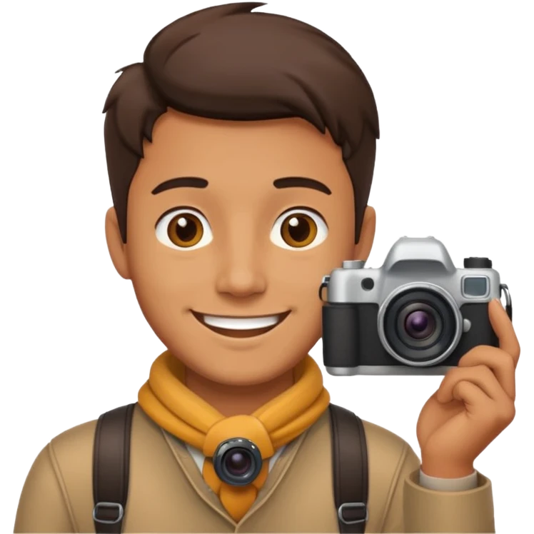 Kamera men emoji