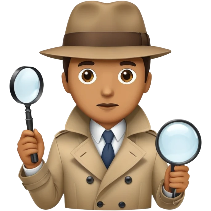 classic detective emoji