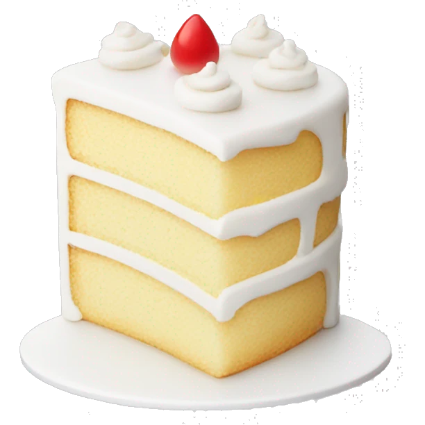 white cake emoji
