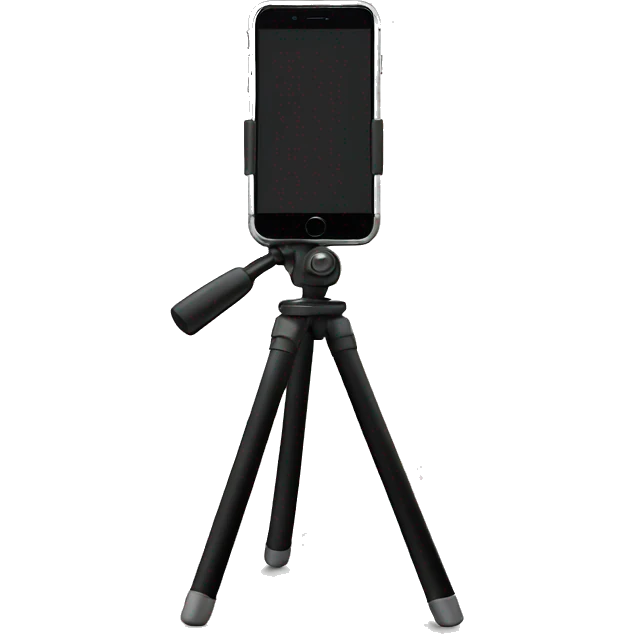 iphone tripod emoji