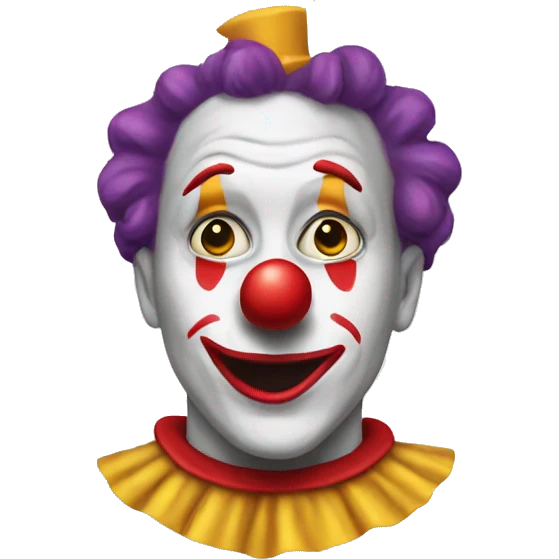 Clown bushing emoji