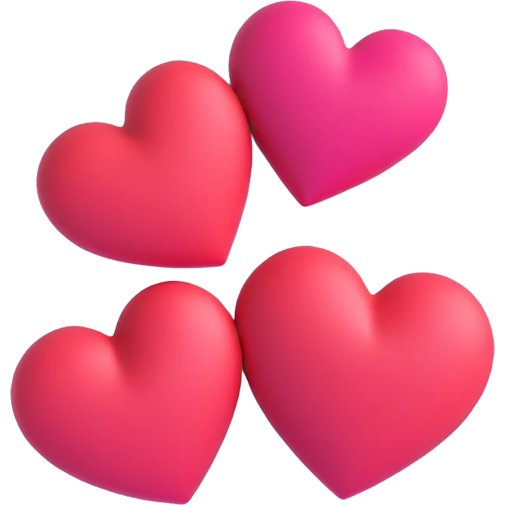 loves, hearts emoji