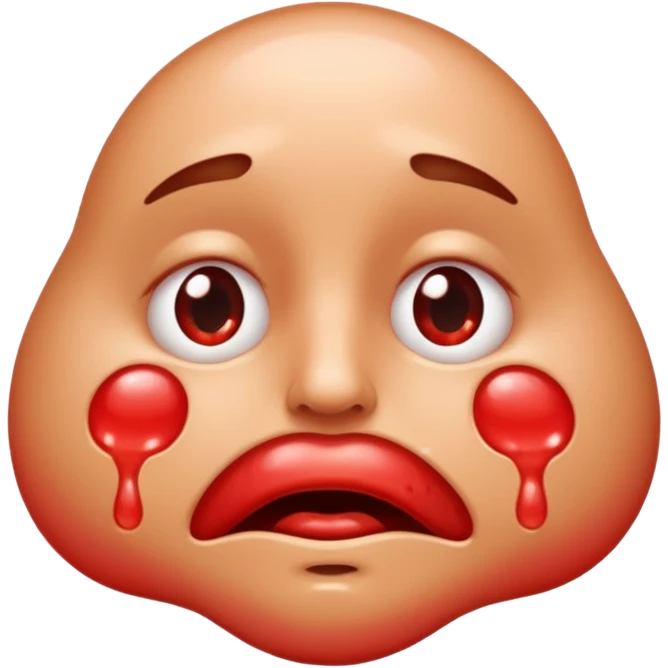 naso che cola, fai solo il naso emoji