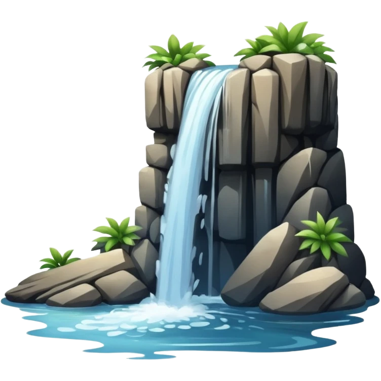 Waterfall emoji
