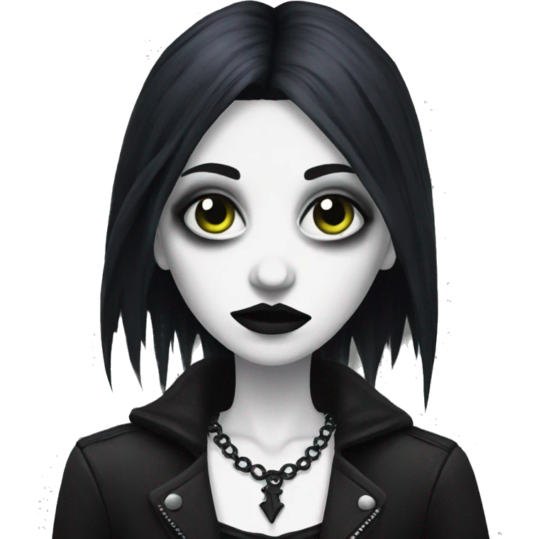 Goth emoji