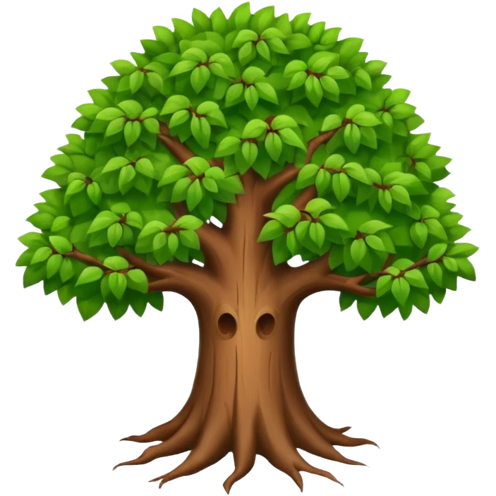 single big Tree emoji