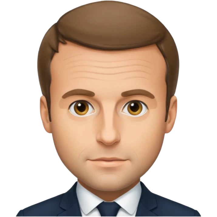 Emmanuel Macron emoji