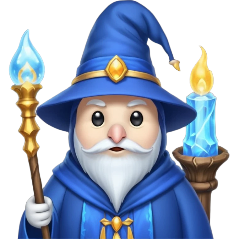 Penguin Wizard emoji