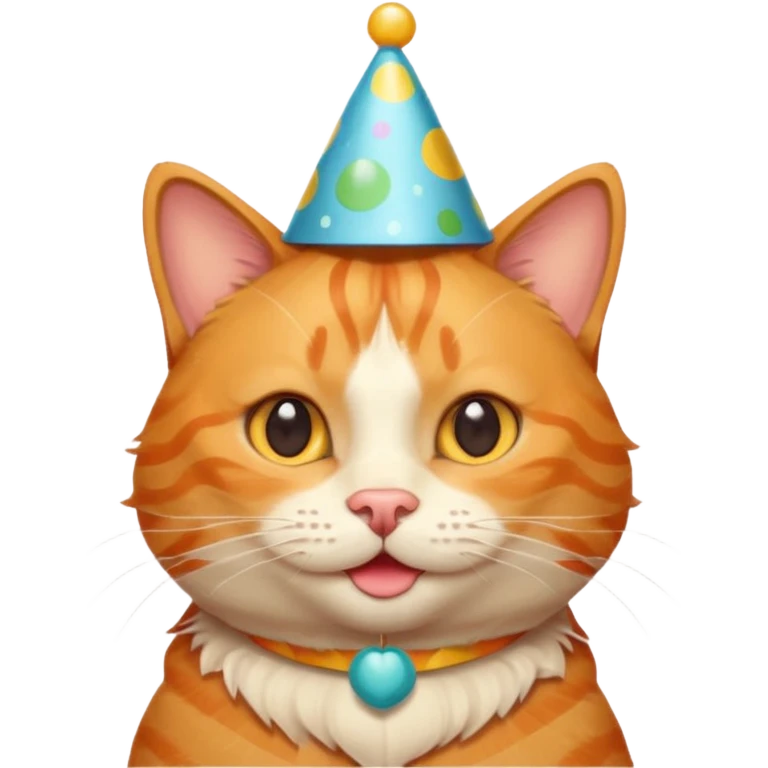 Cat with party hat



 emoji