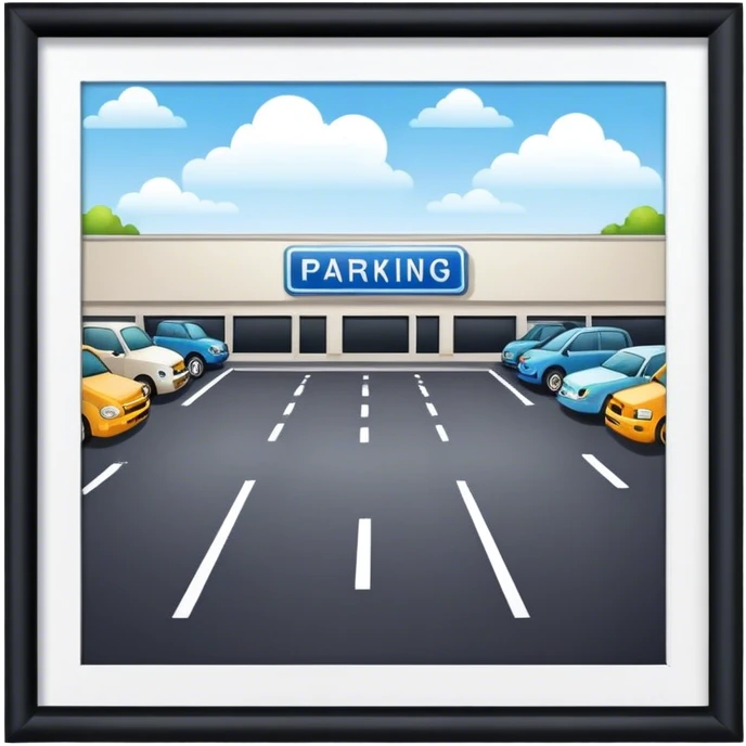 Parking lot emoji