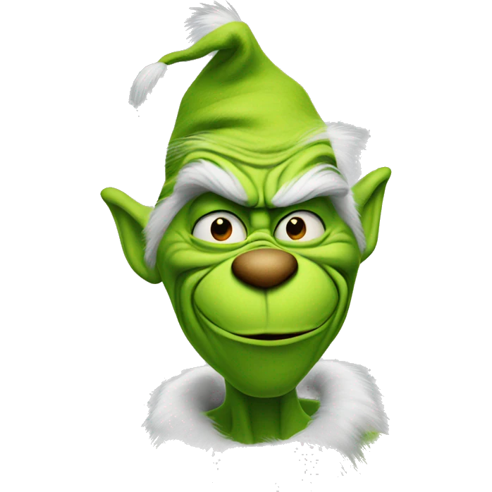 Drunk grinch emoji