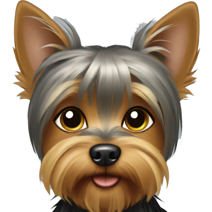 yorkshire terrier girl emoji