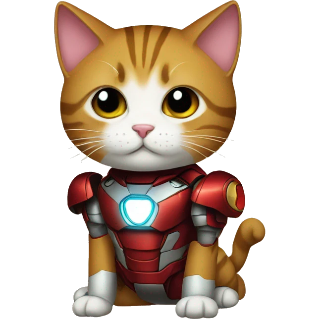 Iron man Cat emoji