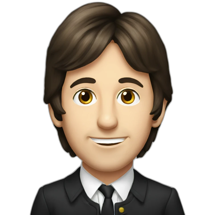 Young-Paul McCartney emoji