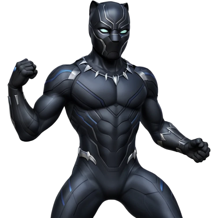 black panther emoji
