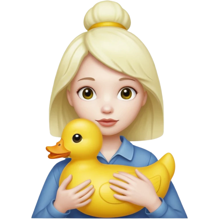 Vecna  from stranger things holding a duck emoji