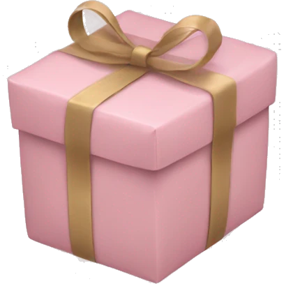 light pink package emoji