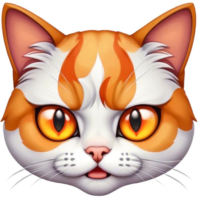 Angry cat emoji