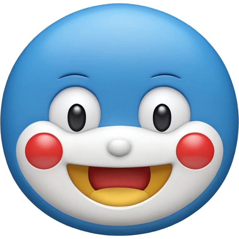 Create simple Doraemon emoji emoji