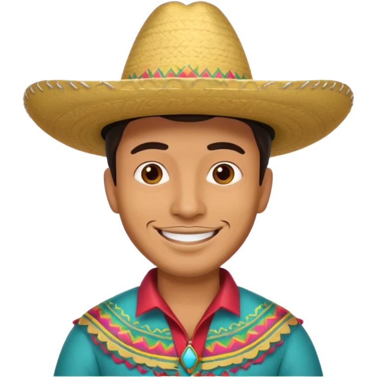 Tejana sombrero hombre emoji