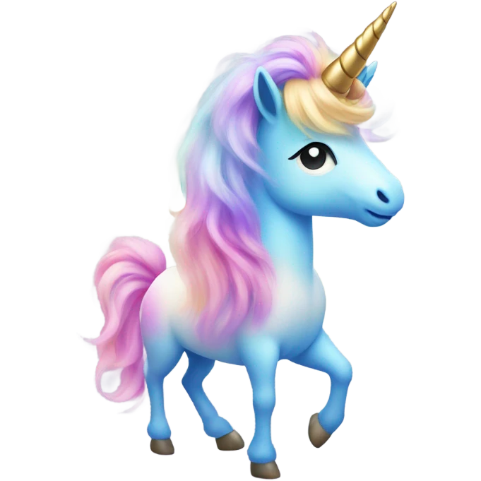Unicorn use tutu emoji