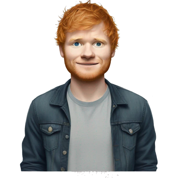 cara de ed sheeran emoji