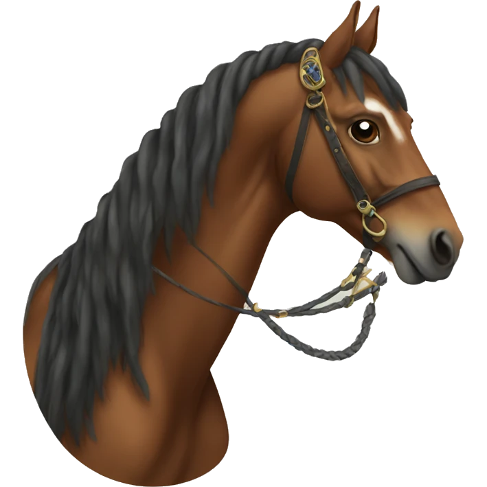 Renaissance horse emoji