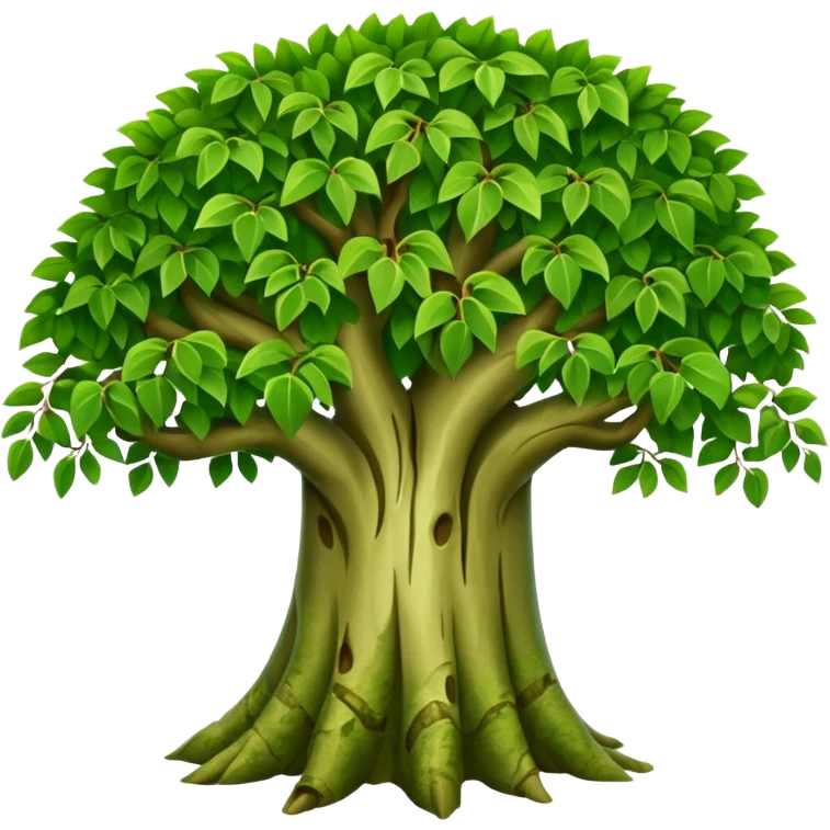 Banyan tree emoji