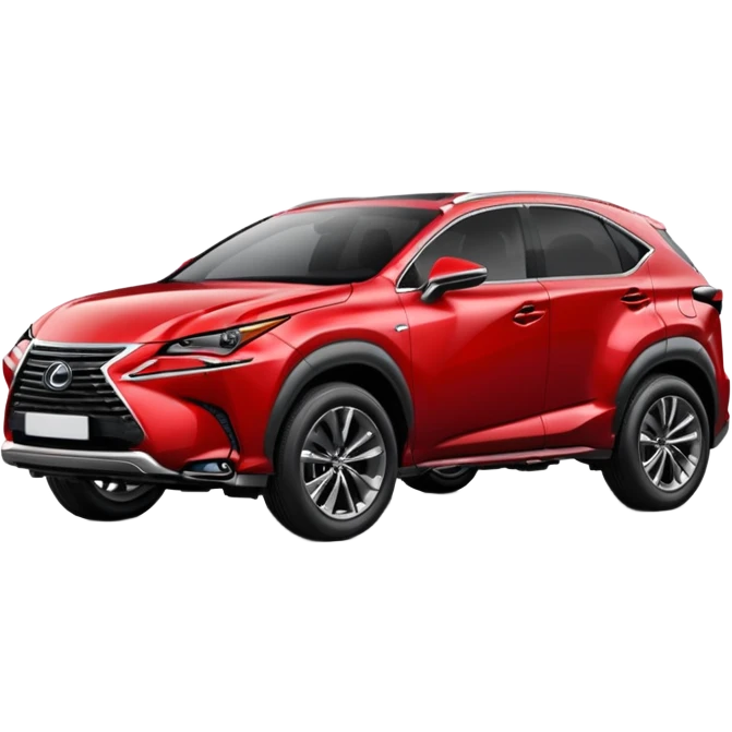 Red Lexus NX emoji
