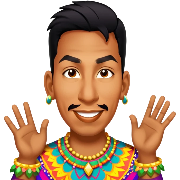 Fiesta Reveler emoji