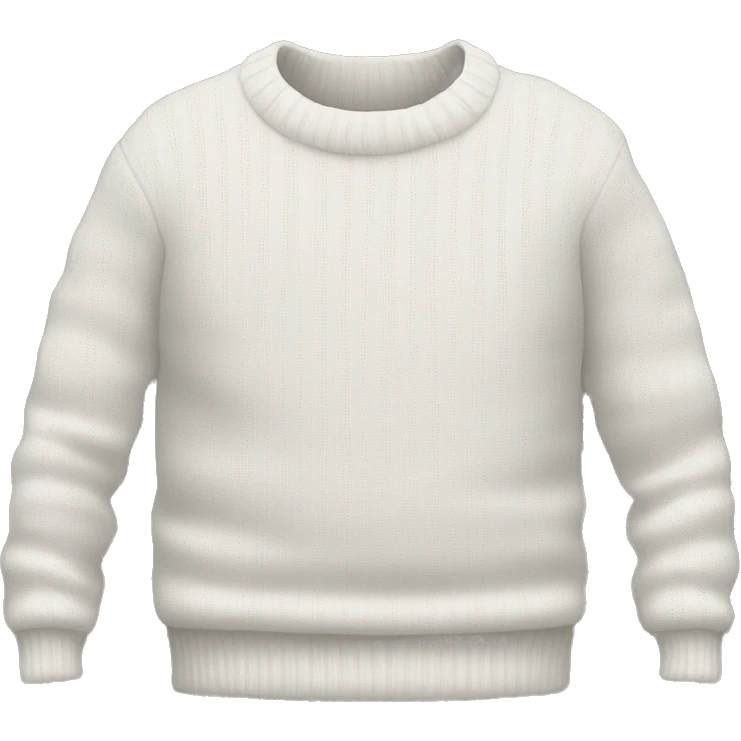 white sweater emoji
